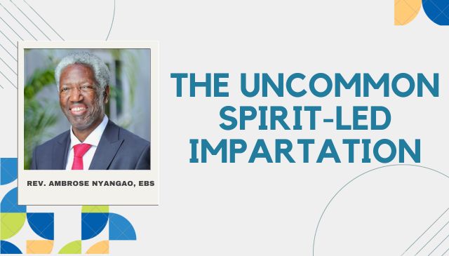 The Uncommon Spirit-Led Impartation