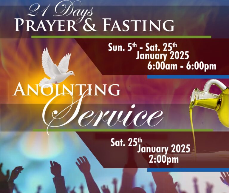 21-Days Prayer and Fasting