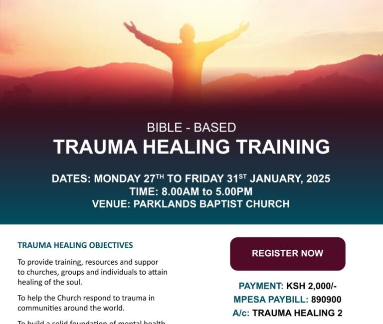 Trauma Healing Training