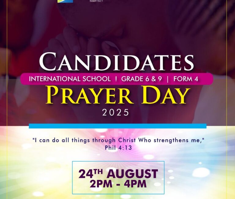 Candidates Prayer Day
